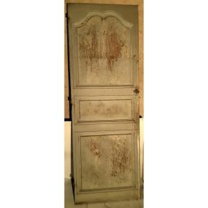 Petite Porte Boiserie De Placard Encastré St Lxv En Chêne Chevillé18éme