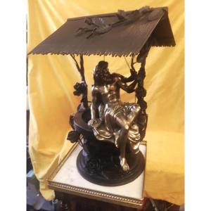Ironwork Masterpiece Bronze Vulcain Jacques Caffieri (1678-1755)