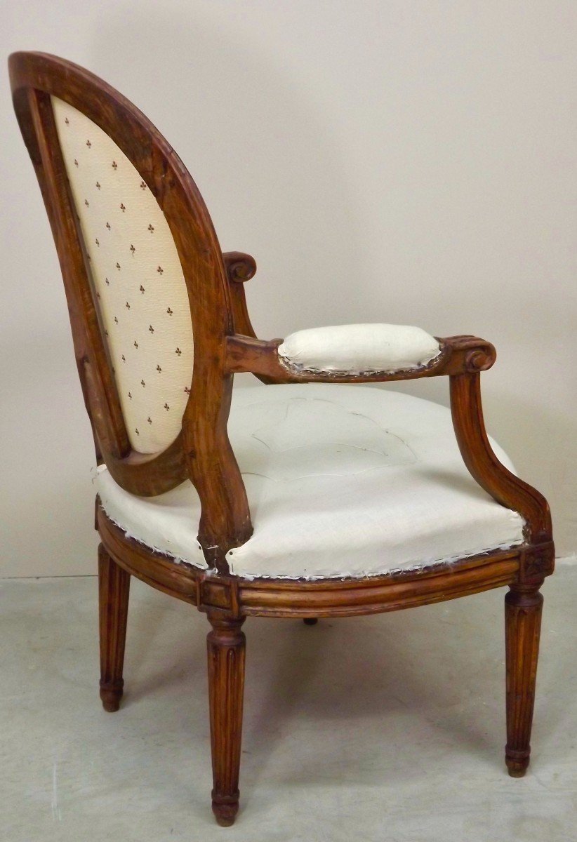 Pair Of Lxvi Period Armchairs-photo-3