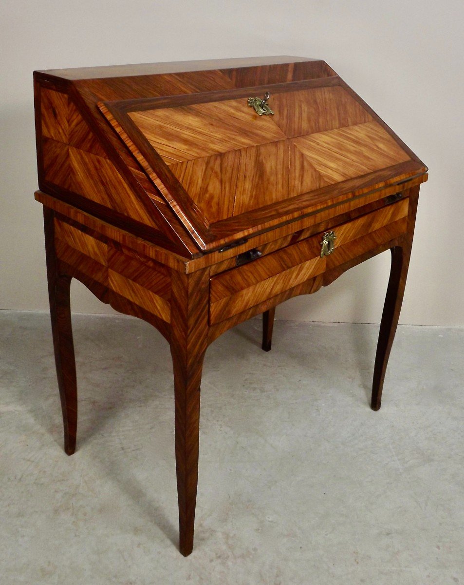 18th Century Marquetry Desk-photo-3