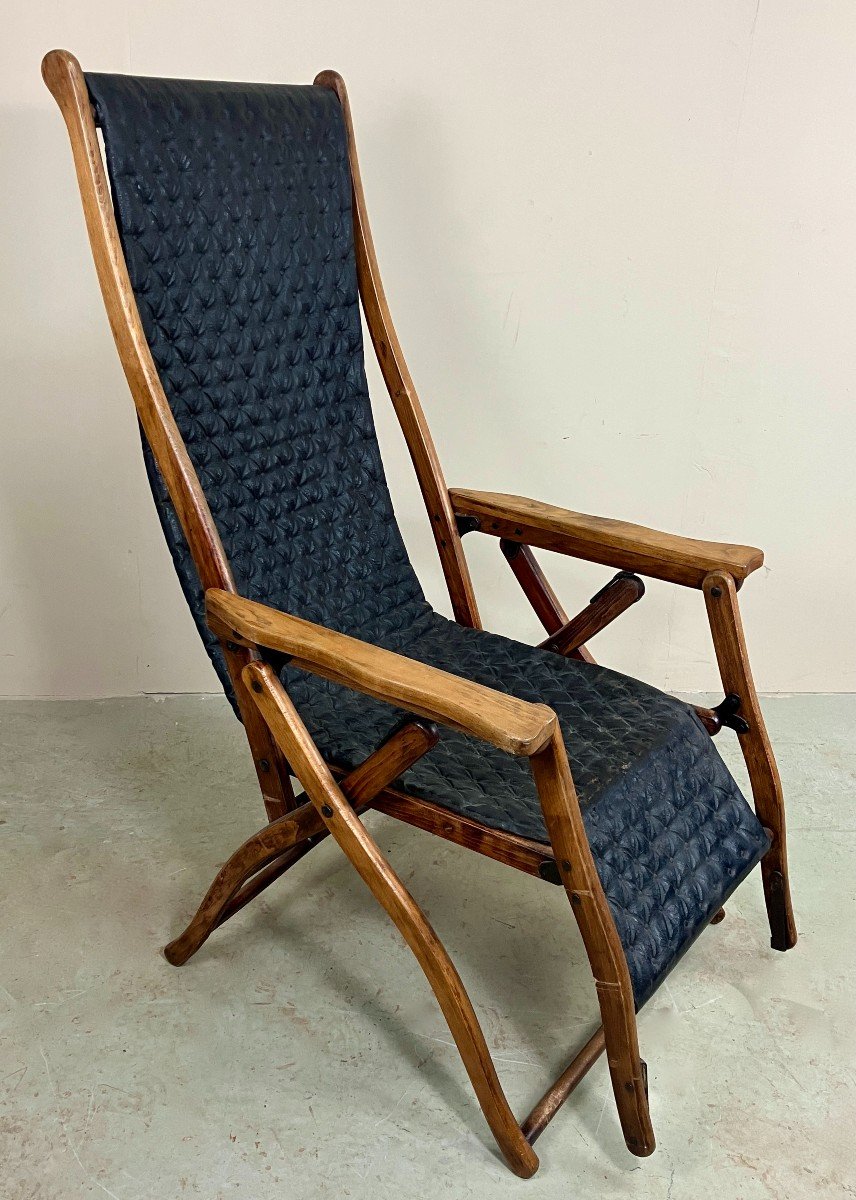 19th Century Winter Garden Lounge Chair.-photo-8