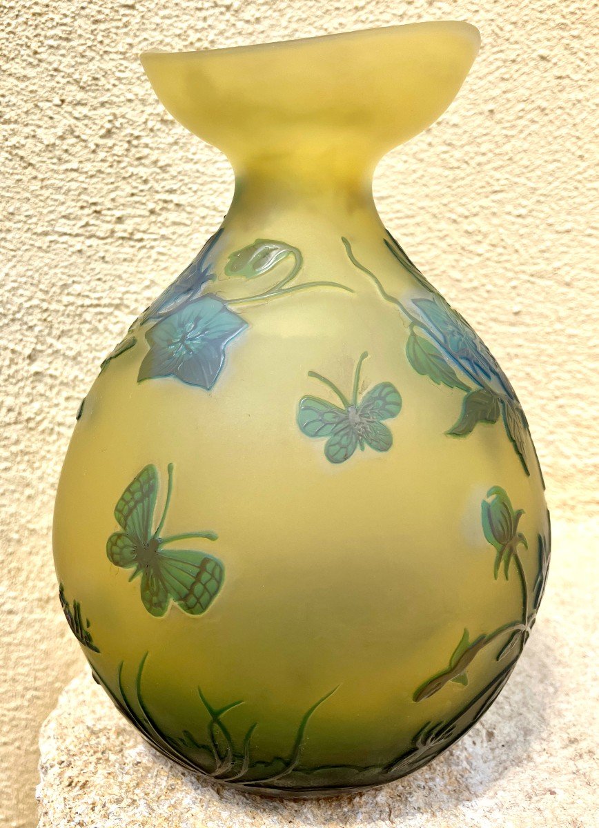 “gallé” Gourd Vase-photo-3