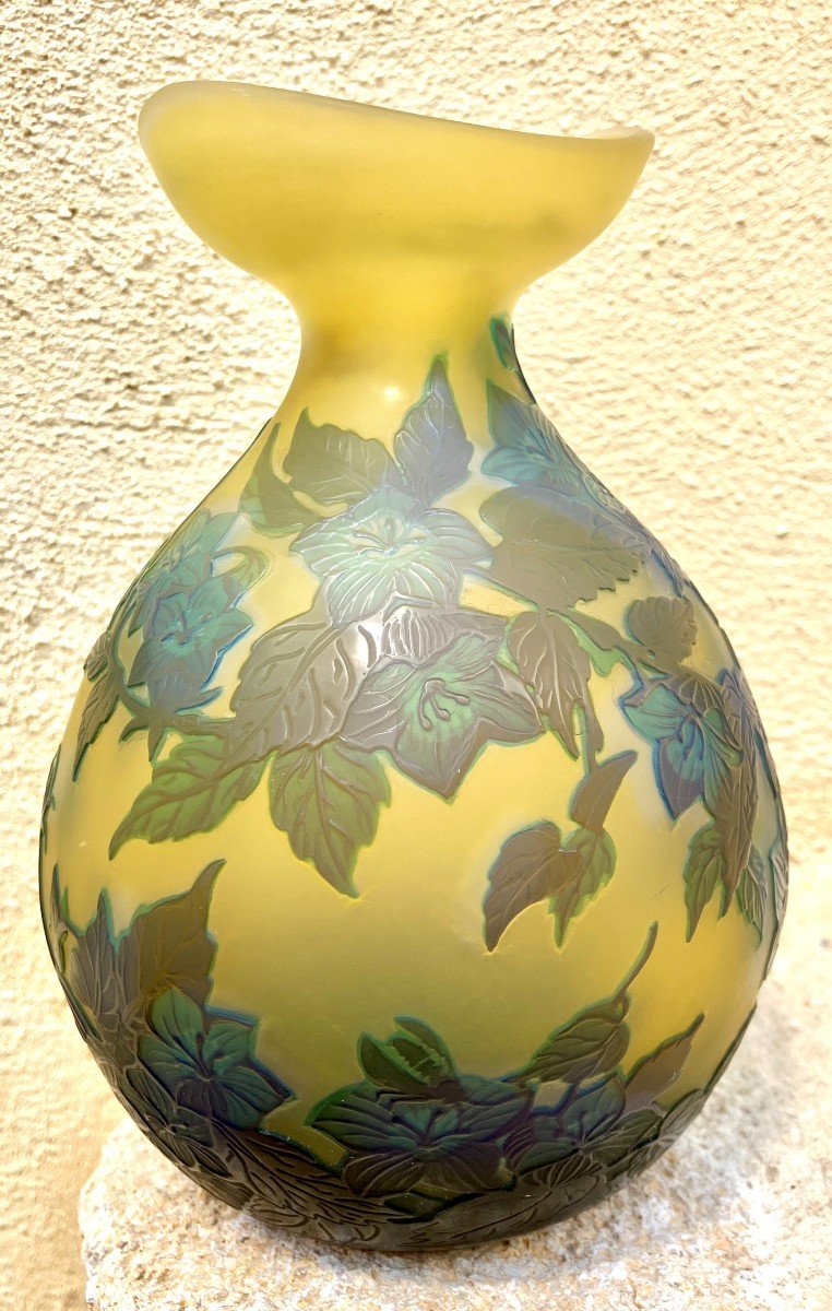“gallé” Gourd Vase-photo-4