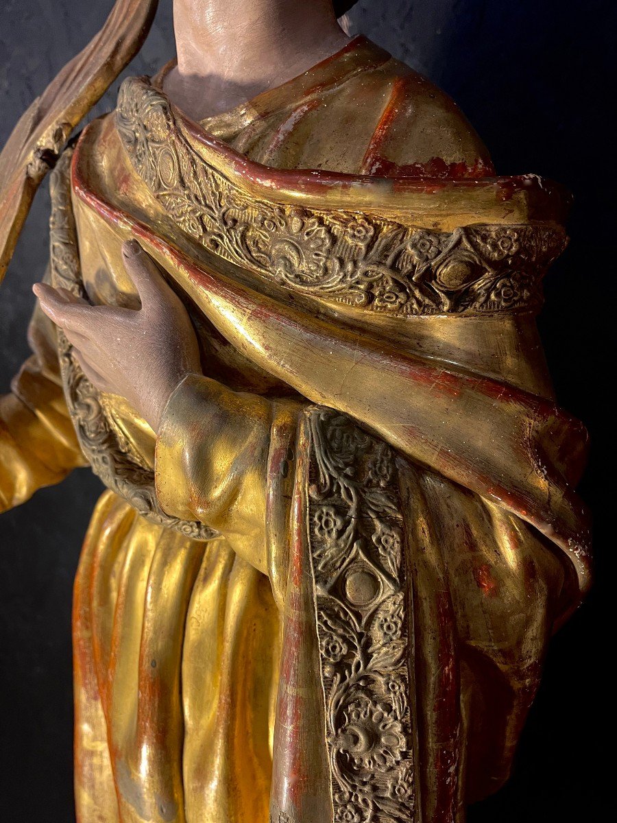 Religious Sculpture From Saint Tropez.-photo-2