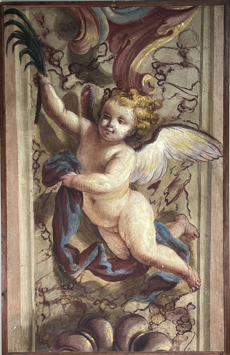 Peintures ornementales du XVIIIe siècle.-photo-4