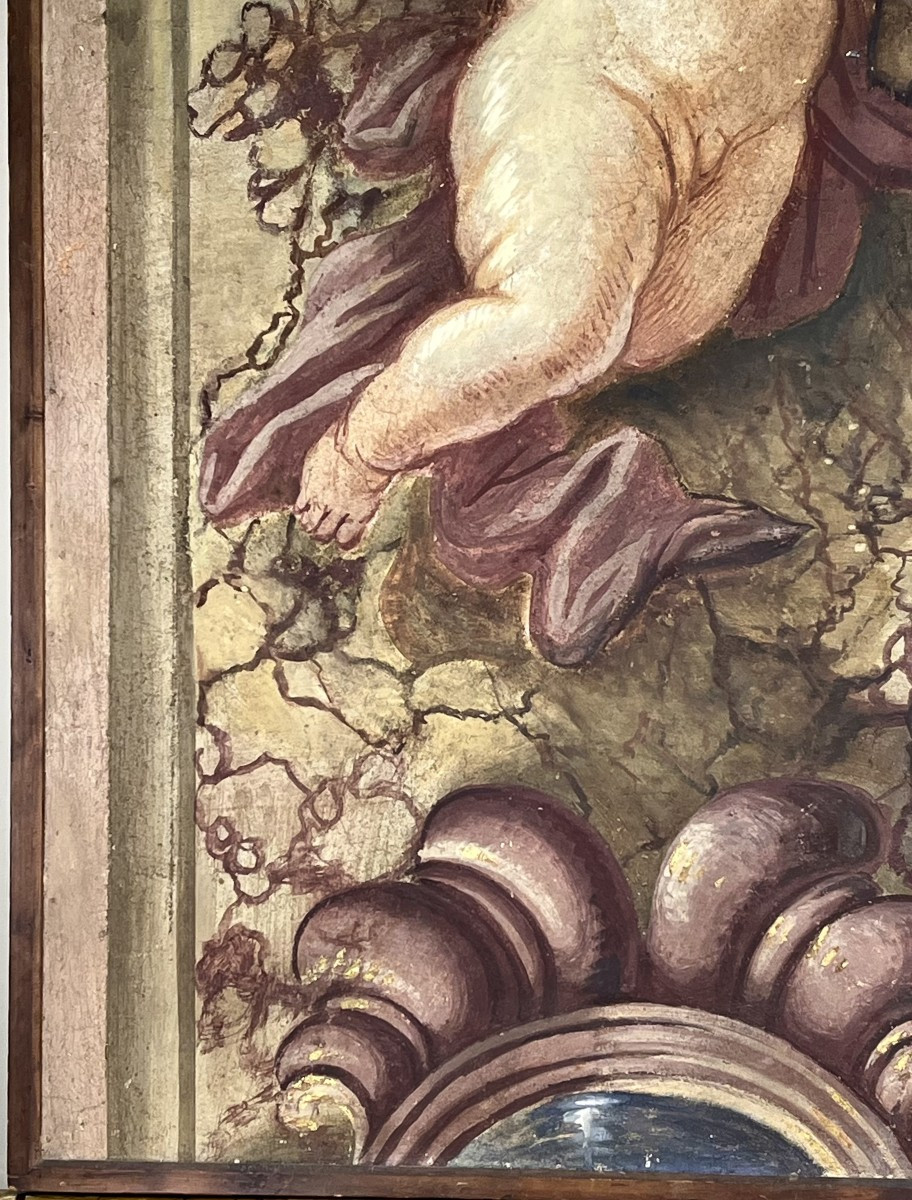 Peintures ornementales du XVIIIe siècle.-photo-4