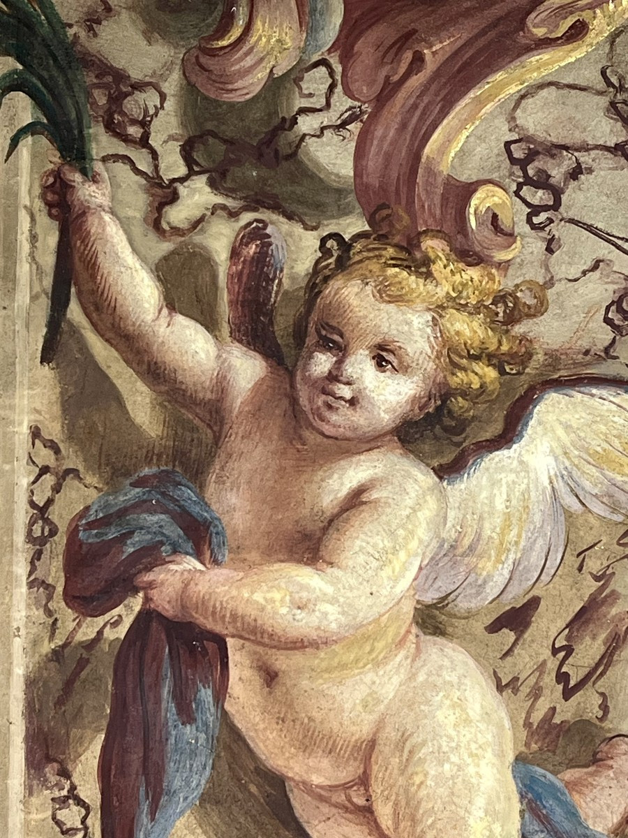 Peintures ornementales du XVIIIe siècle.-photo-5