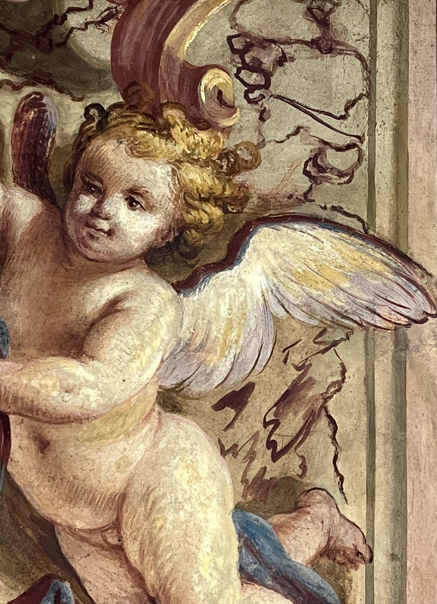 Peintures ornementales du XVIIIe siècle.-photo-8