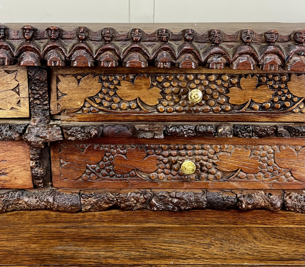 Folk Art 19th Century Stepped Desk.-photo-5