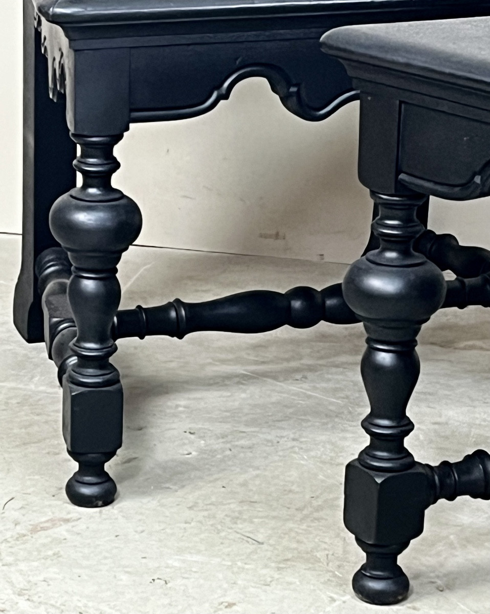 Pair Of Large Armchairs.19th Century Italy.-photo-7