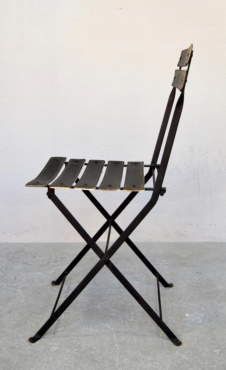 Paire de chaises Celestina de Marco Zanusso éditée par Zanotta-photo-3