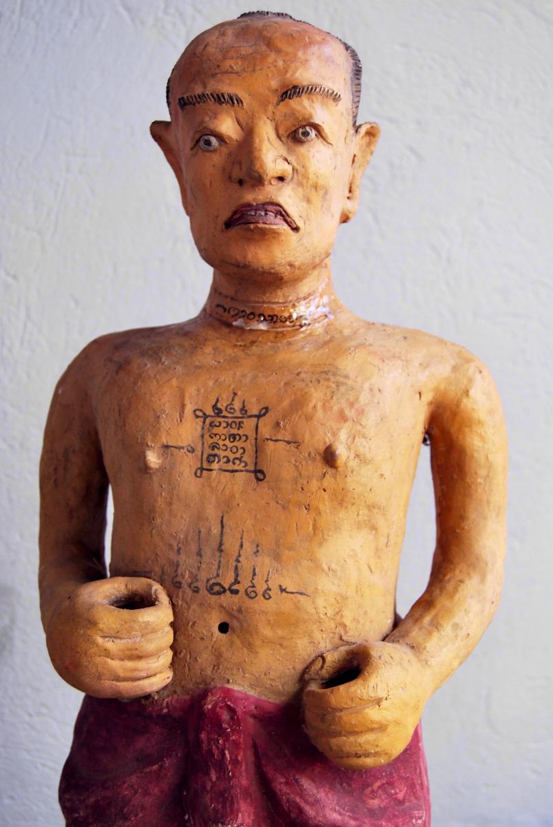 Statue Chinoise terre-cuite-photo-2