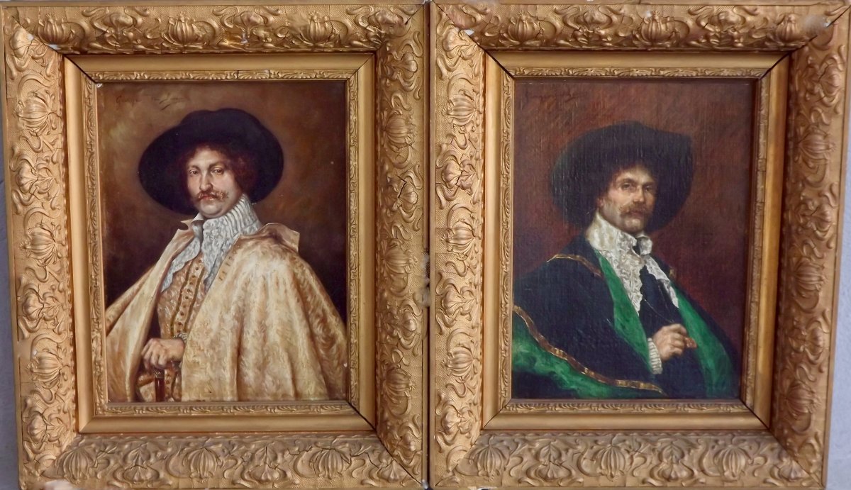 Pair Of Nineteenth Portraits