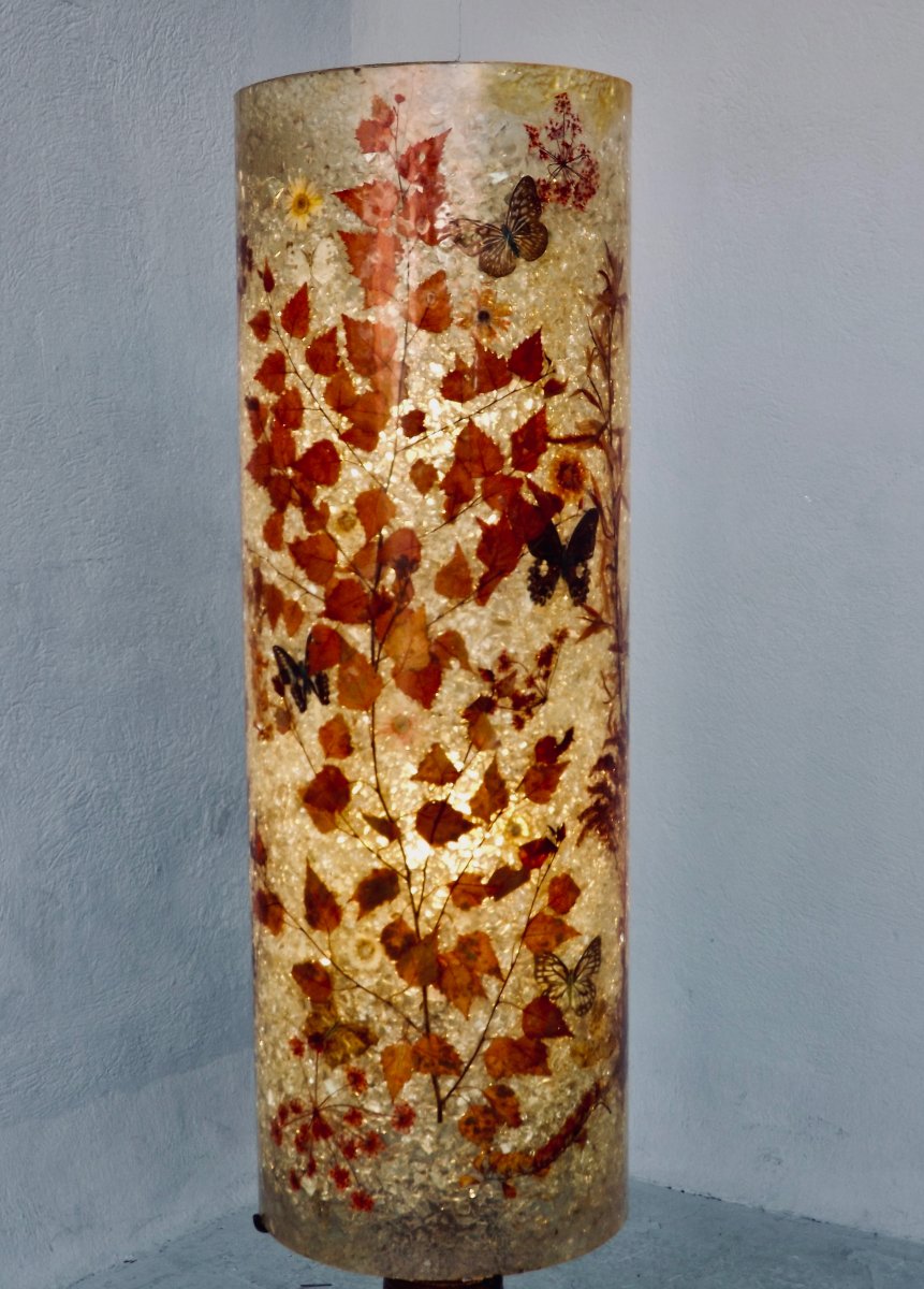 Accolay, Ceramic And Resin Lamp. 1970-photo-2