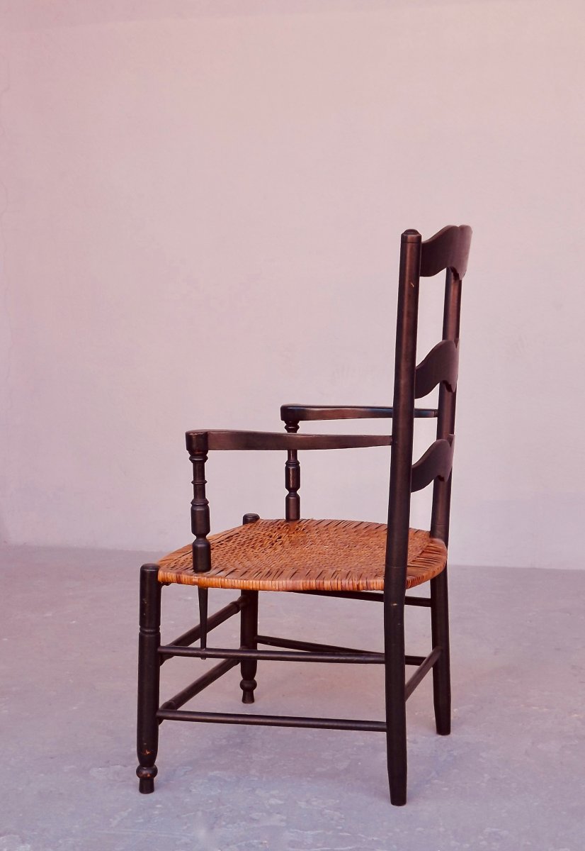 Pair Of Provençal Armchairs Late Nineteenth-photo-1