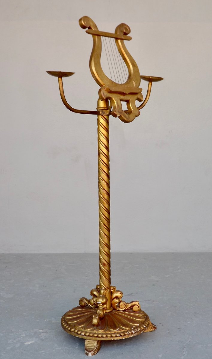 Lutrin In Golden Wood-photo-3