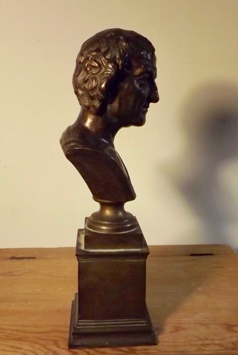 19th Century Bust Of Voltaire-photo-4