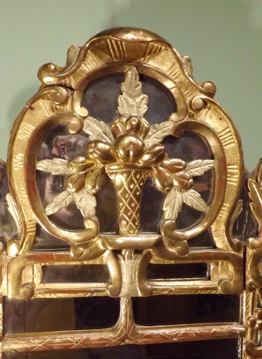 Beaucaire Mirror, Provence Late 18th Century.-photo-2