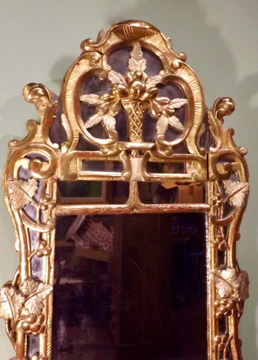 Beaucaire Mirror, Provence Late 18th Century.-photo-3