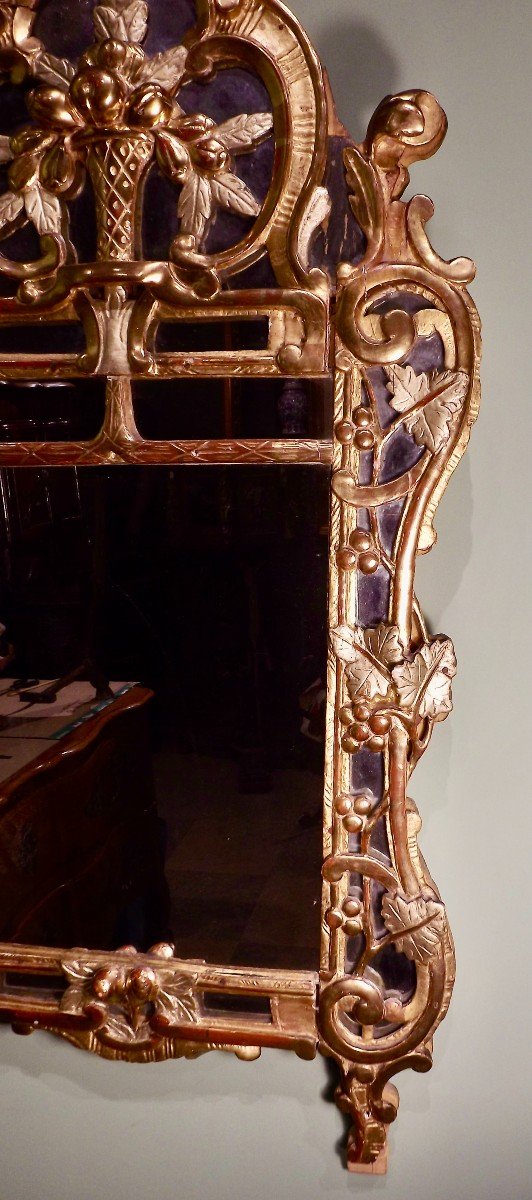 Beaucaire Mirror, Provence Late 18th Century.-photo-2