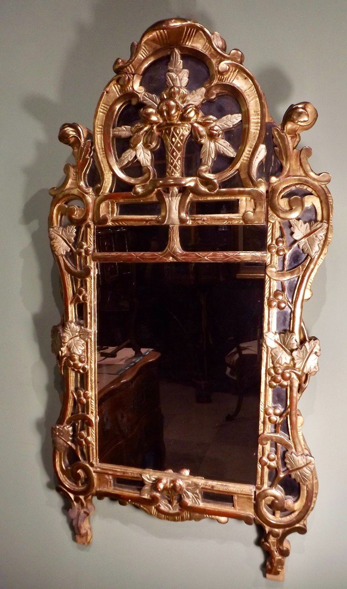 Beaucaire Mirror, Provence Late 18th Century.-photo-4