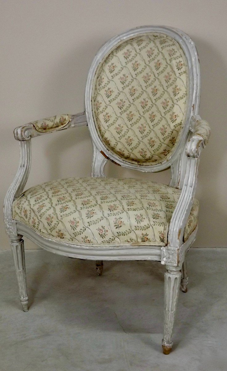 Paire de fauteuils d'époque LXVI-photo-2