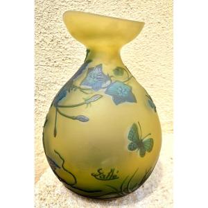 “gallé” Gourd Vase