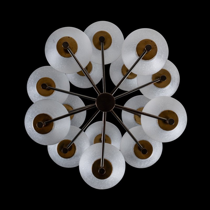 Murano Glass Chandelier 1970-photo-3