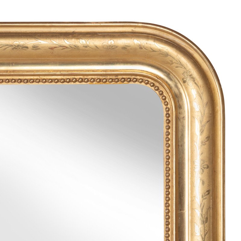 Miroir Louis Philippe - H. 129 Cm L. 89 Cm-photo-2