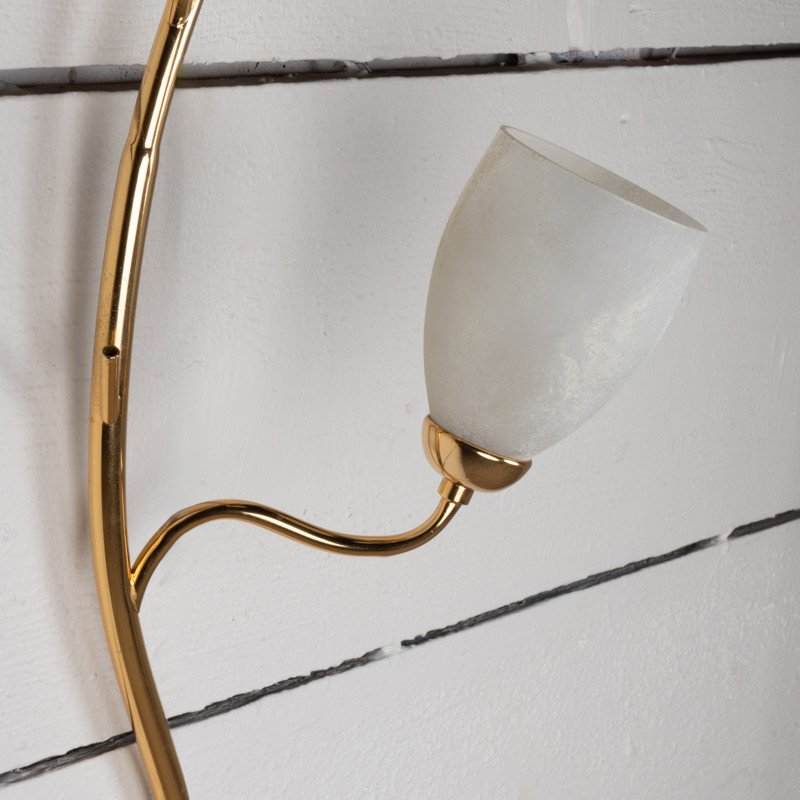 Large Three-branch Wall Light - Italy 1970-photo-3