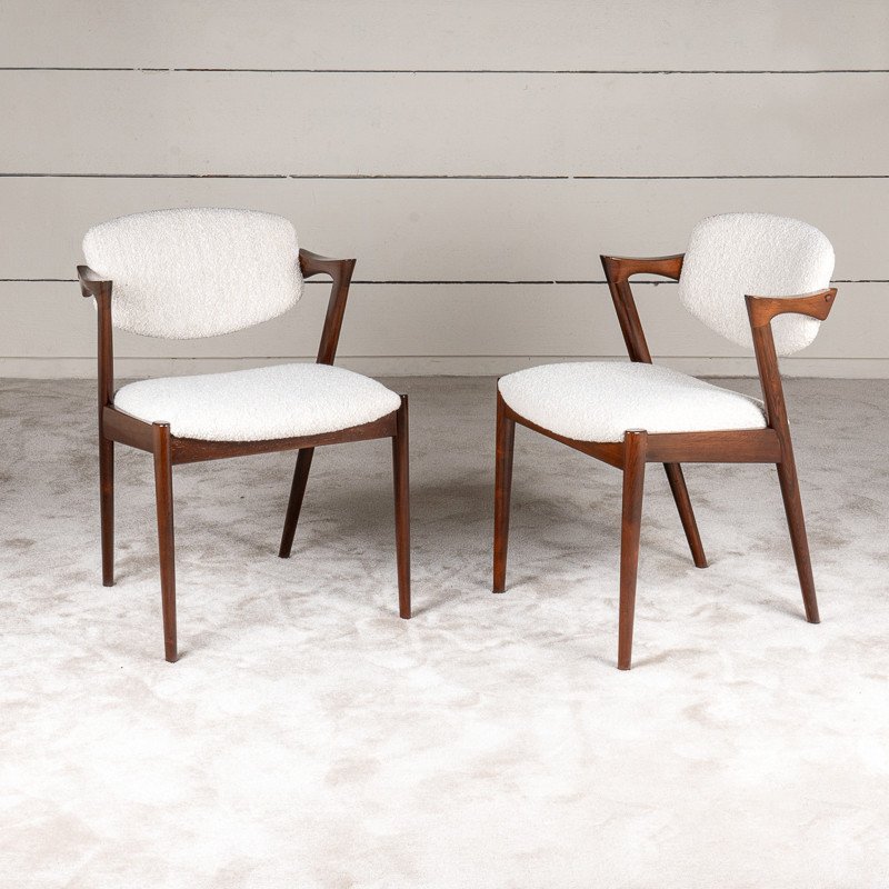12 Chaises Scandinaves En Palissandre 1960-photo-2