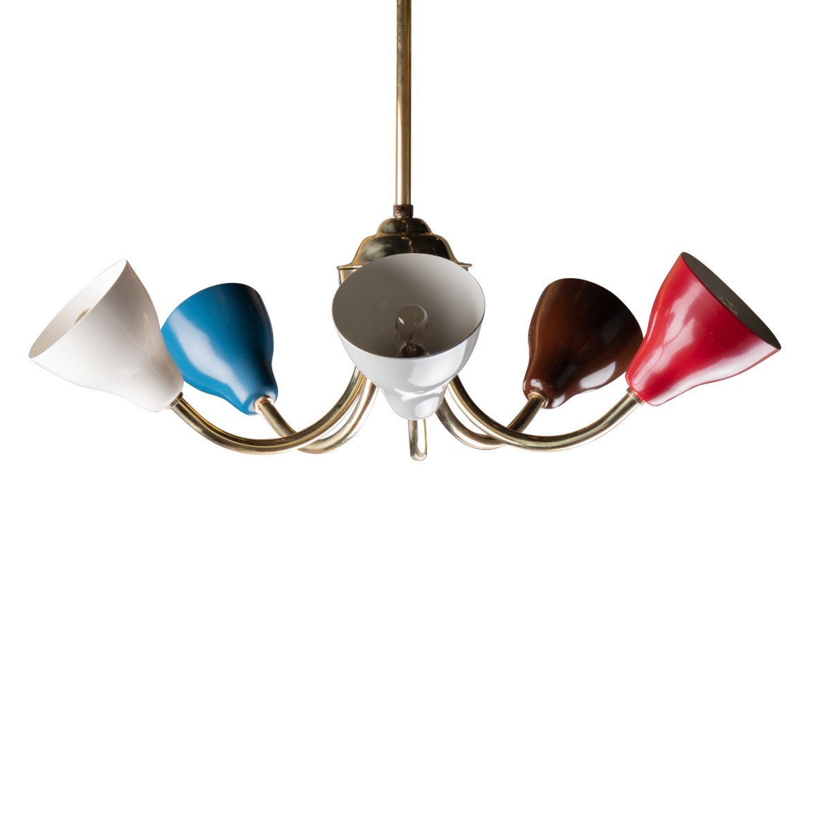 Paire De Lustre Stilnovo 1960-photo-3