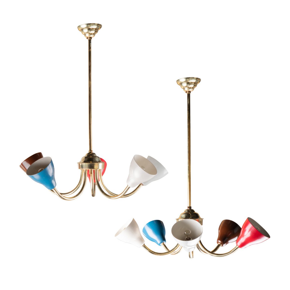 Paire De Lustre Stilnovo 1960