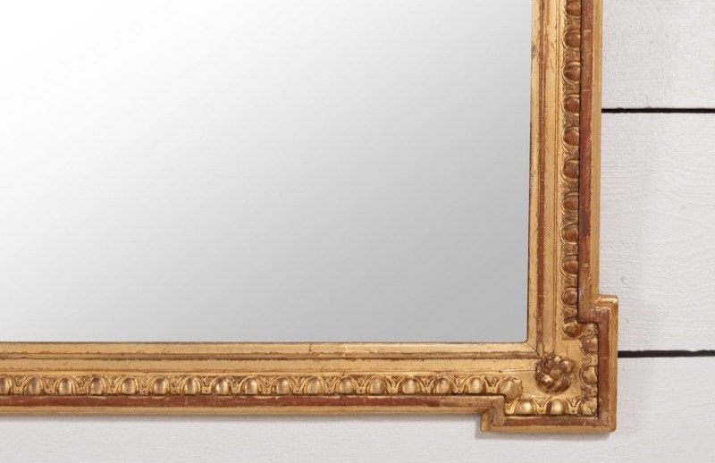 Very Large 19th Century French Horizontal Mirror-photo-3