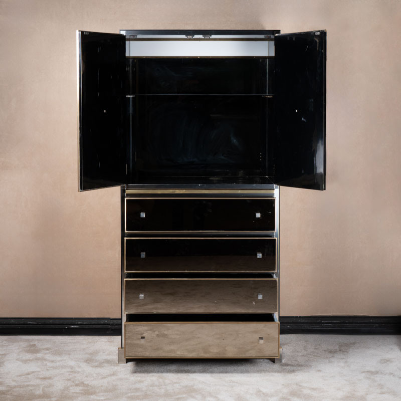 1970 French Cabinet By Michel Pigneres And Sandro Petti-photo-2