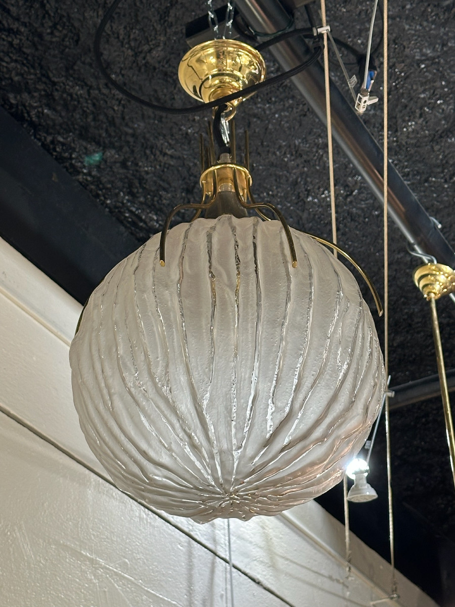 1970 Murano Chandelier-photo-3
