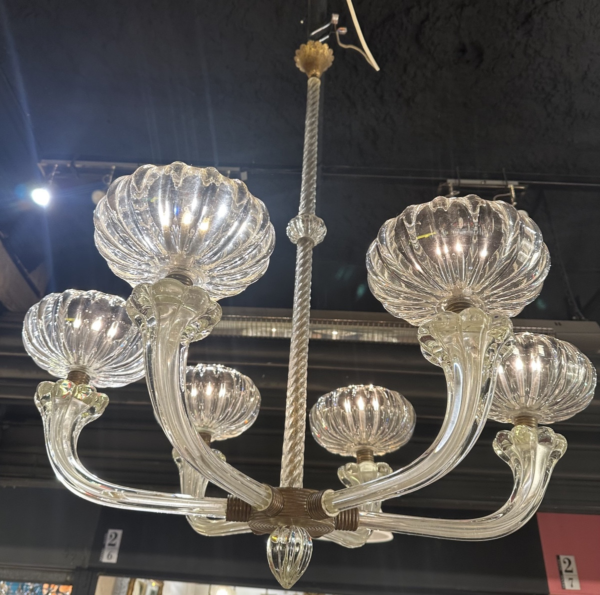 Elegant Italian Chandelier From The 1950s