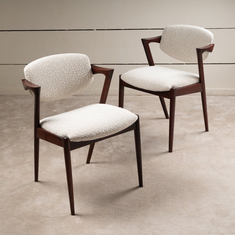 10 chaises scandinaves en palissandre-photo-2