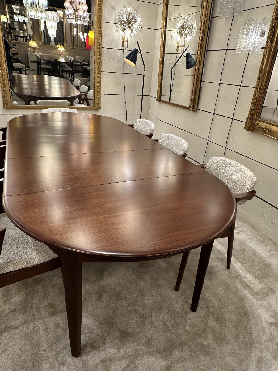 Table scandinave en teck 8 personnes-photo-2