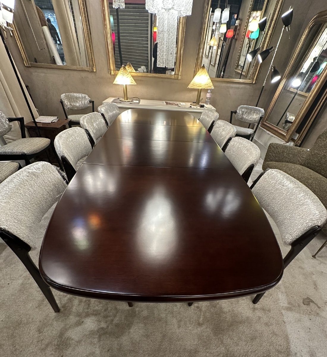 1960 Scandinavian Rosewood Table-photo-3