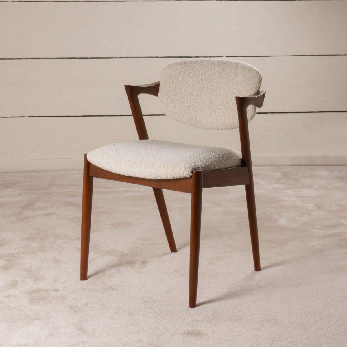 8 Scandinavian Teak Chairs 1960-photo-4