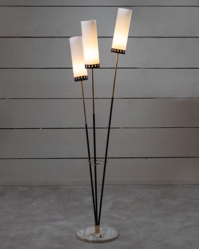 Lampadaire italien, 3 branches, 1970-photo-2