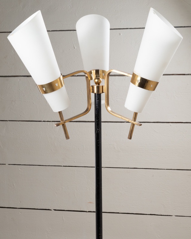 Italian Floor Lamp, 3 Cones, 20th Century-photo-3