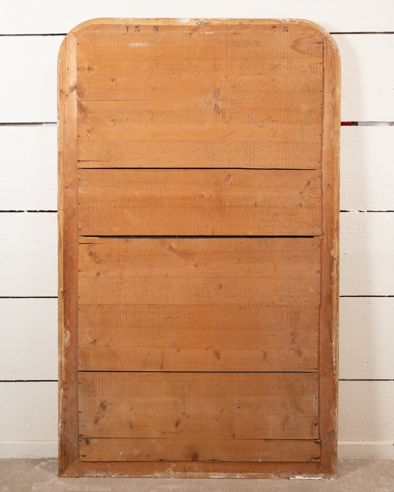 Louis Philippe Mirror With Geometric Patterns, H.152 L.95-photo-5