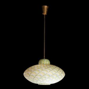 Murano Glass Suspension Lamp 1960