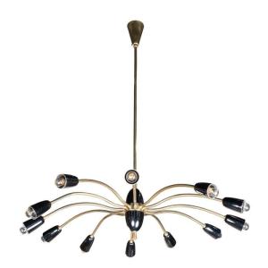 Stilnovo Chandelier - Italy 1950