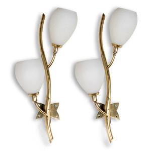 Pair Of Italian Sconces 1970