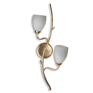 Two Branch Wall Light - Italy 1970