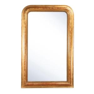 Louis Philippe Mirror With Floral Motifs, H.141 L.87