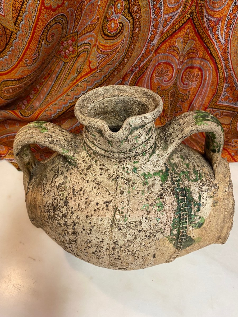 Glazed Terracotta Barrel 18th-photo-2